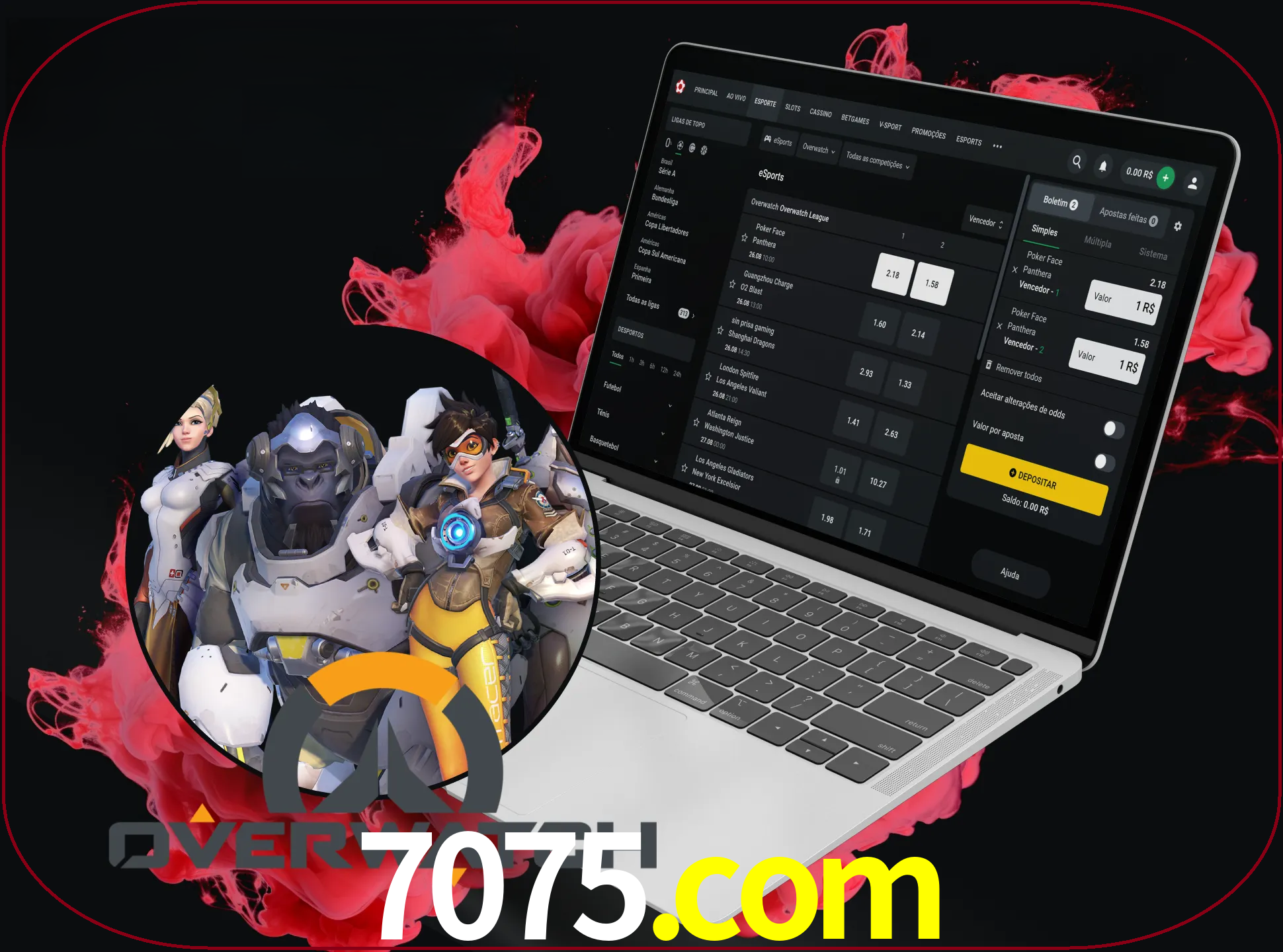 Os fãs deste fantástico jogo apreciarão a abundância de jogos e podem também ganhar dinheiro real apostando no 7075.
